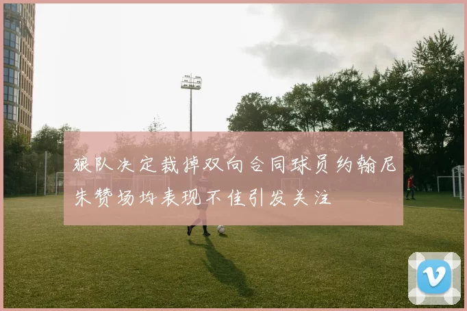 狼队决定裁掉双向合同球员约翰尼朱赞场均表现不佳引发关注